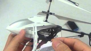 Phone/iPad RC Controlled 3CH i-helicopter Gyro 777-173 Silver