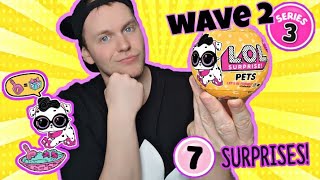 SCARTIAMO la mia PRIMA LOL Surprise PETS Serie3 Wave 2 || Swirl Vanilla