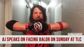 AJ Styles Speaks On Facing Finn Balor This Sunday At TLC