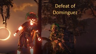 Shadow of the Tomb Raider - Defeat of Dominguez (Dialogue only)