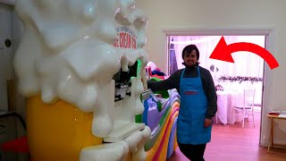 We Went To A WEDDING FAIR With The ICE CREAM BAR!! (Winstanley House)