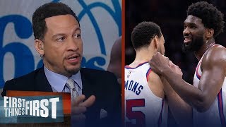 'Embiid & Simmons combo could work for 76ers with new coach' — Broussard | NBA | FIRST THINGS FIRST