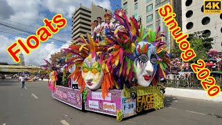 All Floats in Grand Parade in Sinulog Festival 2020