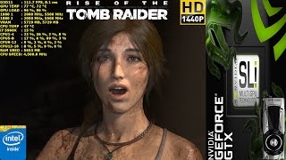 Rise Of The Tomb Raider Ultra Settings | GTX 1080 SLI | HB Bridge | i7 5960X 4.5GHz