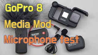 고프로 8 미디어 모드 마이크 테스트해보았습니다. (gopro 8 media mod mic test )