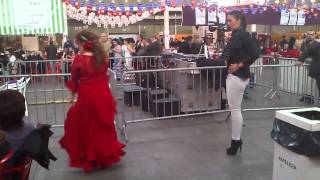 Beatriz y Sandra Feria de Abril de Valladolid 2012
