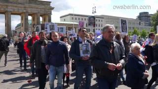 День Победы "Бессмертный полк" в Берлине, 9 мая 2017. Unsterbliches Regiment in Berlin, 9 Mai 2017.