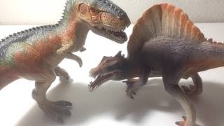 Schleich 2015 dinosaurs violet Spinosaurus figure review