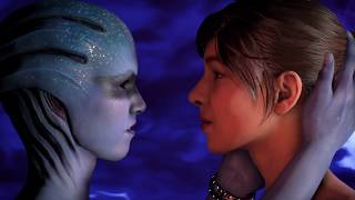 Mass Effect Andromeda Sarah Ryder Romance with Peebee