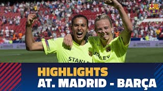 [HIGHLIGHTS] Women's (Liga): Atlético Madrid - FC Barcelona (0-2)