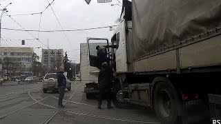 Драчка: Сумасшедший фурщик VS Грузовой фургон