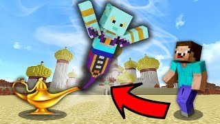 ЧТО ПОЖЕЛАЕТ НУБ У ДЖИНА В МАЙНКРАФТЕ? КАК ВЫЖИТЬ НУБУ в MINECRAFT? МУЛЬТИК