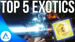 Destiny 2: Top 5 Exotic Weapons