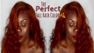 DIY Fall Hair Color | ADORE CINNAMON | BEGINNER FRIENDLY| SZA INSPIRED