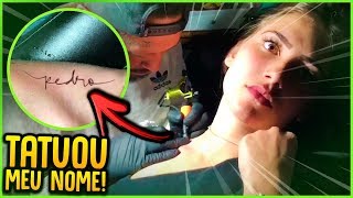 ELA TATUOU MEU NOME DE VERDADE!! [ REZENDE EVIL ]