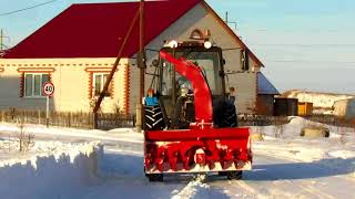Снегоочиститель шнекороторный СШР-2,0П с приводом от ВОМ