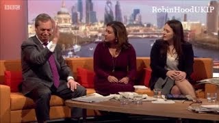 Nigel Farage defends Donald Trump on retweeting BF