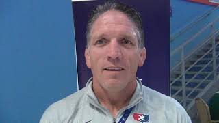 Troy Steiner before day 2 of the 2019 Women's Freestyle World Championships