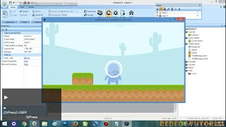 Tutorial Construct 2 - Membuat Game Platformer Part 1