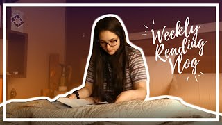 ¿Cuánto leo en una semana? | WEEKLY READING VLOG #1 | VALENTINA'S BOOKS | BOOKTUBE CHILE