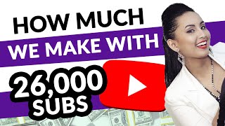 Our Youtube Channel Earnings 2020: How Much We Make With 26,000 Subscribers