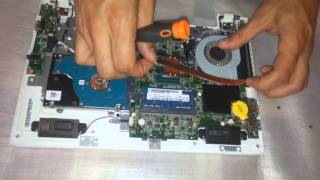 Разборка и чистка ноутбука Lenovo IdeaPad S210