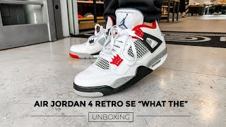The Sneaker Unboxing: AIR Jordan 4 Retro SE "What the..." | Unboxing, review e on-feet in Italiano!