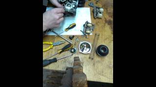 Разборка сборка карбюратора Honda Bros 650