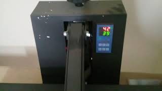 ظبط المكبس الحراري والفرق بين الدرجة المئوية والفهرنهيت How to adjust the thermal pressing