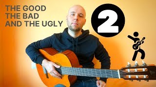 The Good The Bad And The Ugly - Fingerstyle Guitar  Tutorial (урок 2)