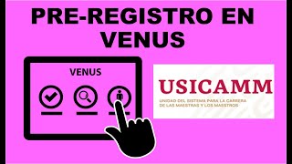 Soy Docente: INICIO DEL PRE-REGISTRO EN VENUS 2020