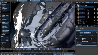 "Blender 3D" фан скульпт,моделинг,ретопология,запекание карт  на слабом ПК [2/2]