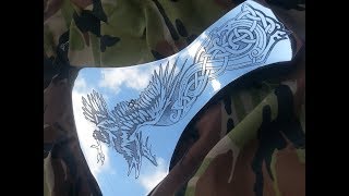 Викинги болгаркой топоры не делали. Реставрация и кастомизация топора.