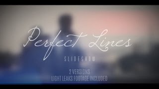 FREE After Effects Template - Perfect Lines Slideshow (Long)