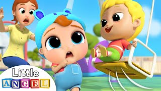 Be Safe at the Playground | Little Angel Nursery Rhymes and Kids Songs