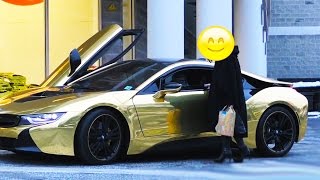GIRLS Vs. CARS "Gold Digger" Pranks - Girls just can't resist!