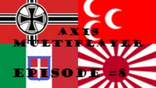 Hearts of Iron 4 Axis Multiplayer Episode 8 - A Drive Through North Africa