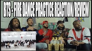 BTS 방탄소년단 - FIRE 불타오르네 DANCE PRACTICE REACTION/REACTION