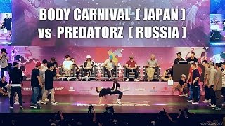 R16 KOREA WORLD FINAL - Semi Final - BODY CARNIVAL ( JAPAN ) vs PREDATORZ ( RUSSIA)