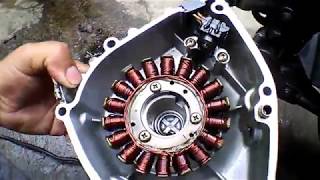 Vazamento no sensor de marcha da suzuki yes125 -02 parte