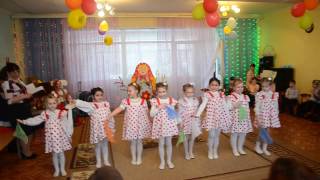 Русский-народный Танец девочек на 8 марта