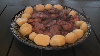 Мясо на гриле в луково масляном маринаде. Готовим дома.