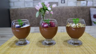 შოკმანჟე გემრიელი დესერტი