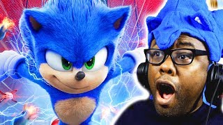 NEW SONIC MOVIE TRAILER & DESIGN! Sonic The Hedgehog Trailer 2 Reaction | Black Nerd