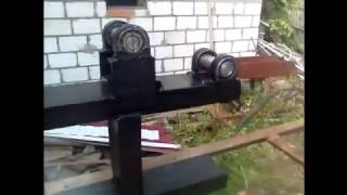 Самодельный трубогиб для профильной трубы.