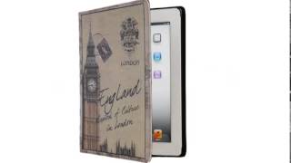 Δερμάτινη θήκη Retro Big Ben British Style για iPad mini
