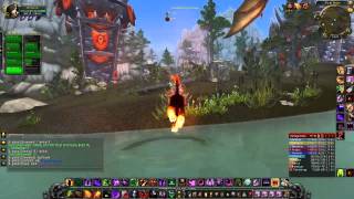 World of Warcraft 4.3.4 Freakz: Warlock Destruction BG -Twin Peaks in Limba Romana