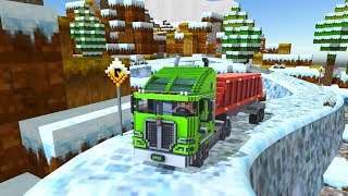Blocky Truck Simulator 2018 | Best Android Gameplay HD