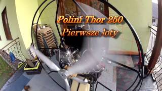 Polini Thor 250 - pierwszy lot