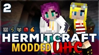 HermitCraft Modded UHC [Guest] S11 EP2 // DIAMONDS!